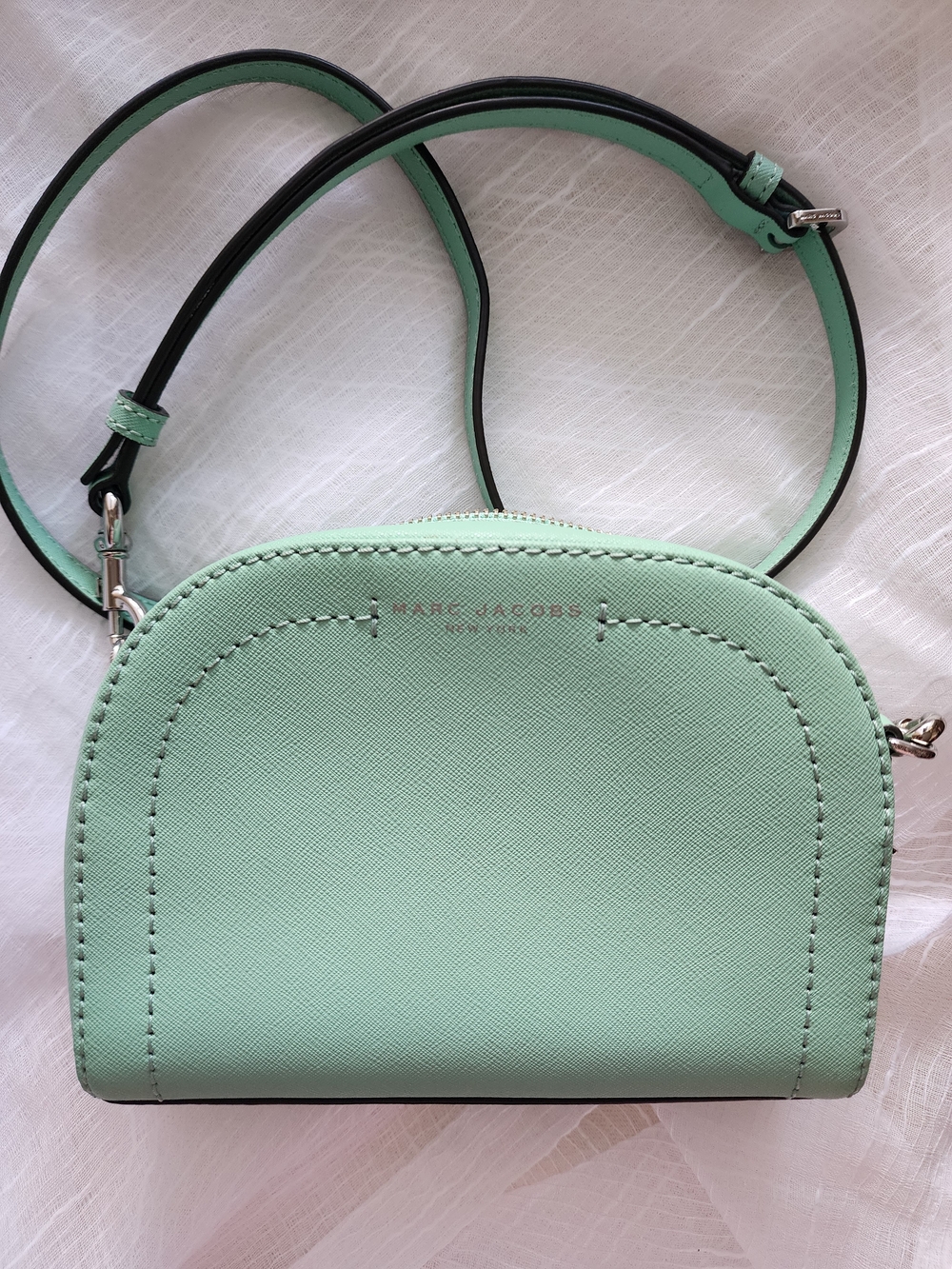 Authentic Marc Jacobs Saffiano Leather Playback Crossbody Bag